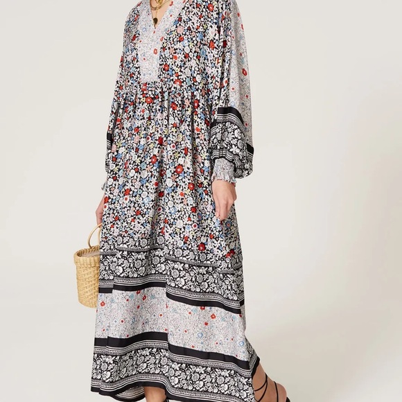 See By Chloe Janis Floral Long Sleeve Dress - Picture 1 of 10